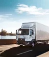 Renault Trucks D on a sunny road
